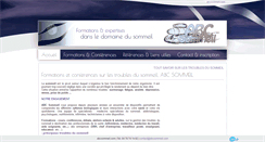 Desktop Screenshot of abcsommeil.com